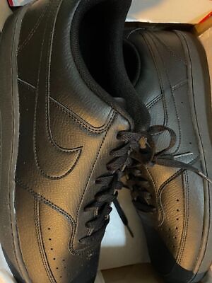 Size 15-Nike Court Vision Lo (Black)