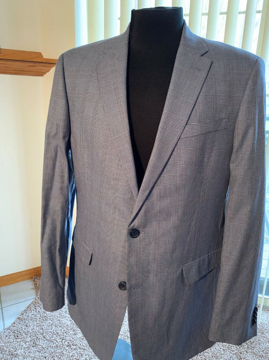 Tommy Hilfiger Suit jacket, blazer, Blue (Glen Check) (Size 44)