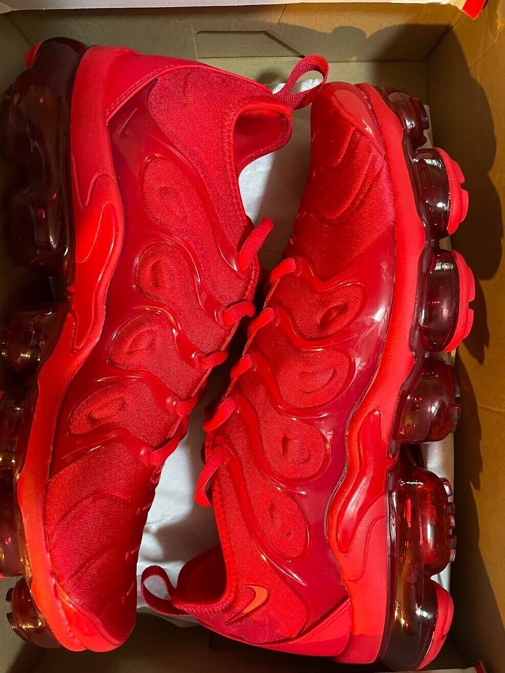 Size 9 - Nike Air VaporMax Plus Triple Red