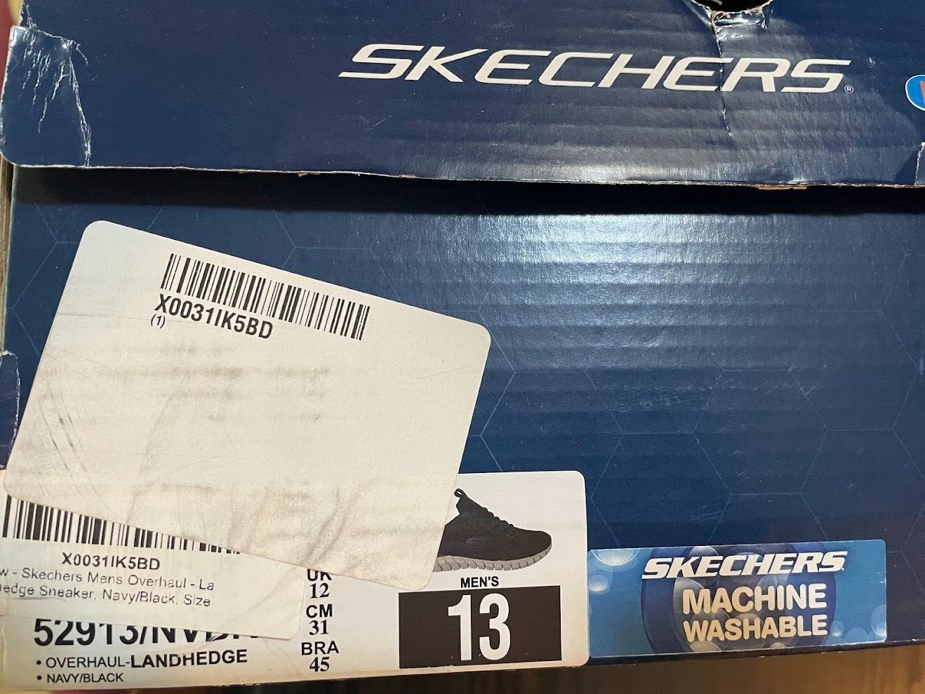 Size 13- Skechers Overhaul lMen's Landhedge Shoes