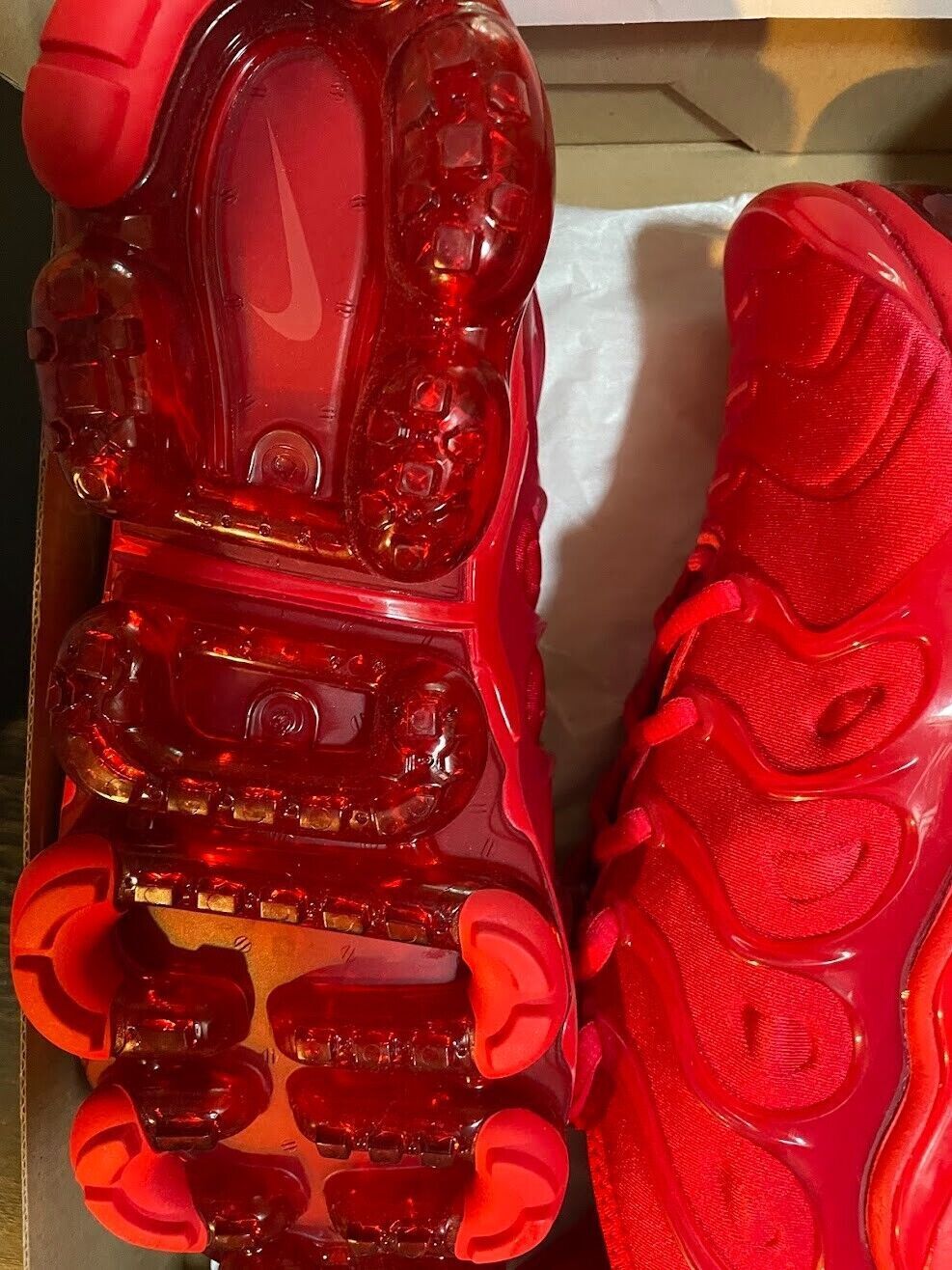 Size 9 - Nike Air VaporMax Plus Triple Red