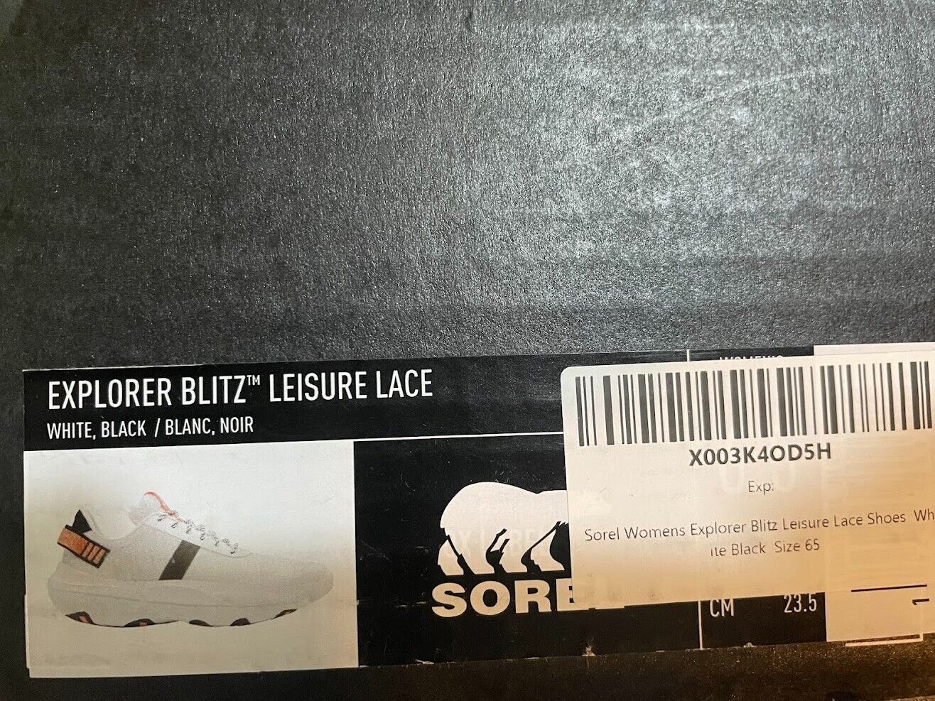 Sorel Explorer Blitz leisure lace Size 6.5