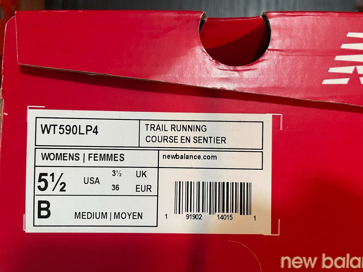 New Balance Trail Running Shoes WT590LP4