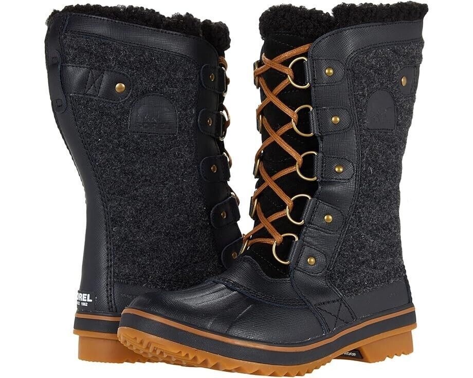 Women's Sorel Tofino-black, gum (Size 5)