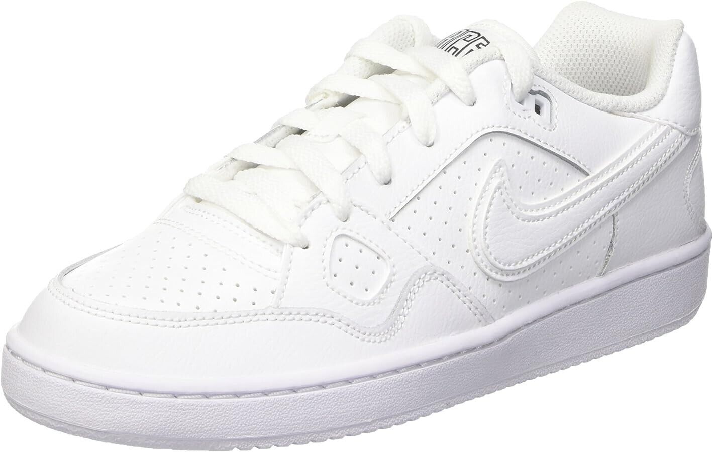 Size 6.5 (GS) - Nike Son of Force Low Triple White