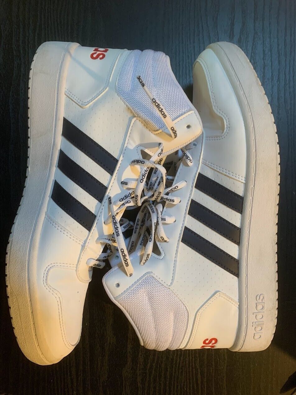 size 11.5- ADIDAS MEN HOOPS 2.0 MID